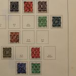 Gemeinschaftsausgaben und Amerikanische-britische Zone, gestempelte Sammlung