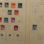 Gemeinschaftsausgaben und Amerikanische-britische Zone, gestempelte Sammlung