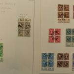 Gemeinschaftsausgaben und Amerikanische-britische Zone, gestempelte Sammlung