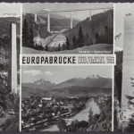 Brennerautobahn, Europabrücke im Bau