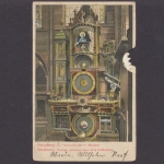 Strassburg, Astronom - Uhr im Münster, funktionsfähige mechanische Karte