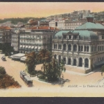 Algier / Alger, Le Theatre et la Casbah