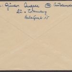 Großbritannien, Zensurbrief, 1947