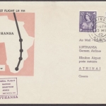 Lufthansa - Erstflug, Nairobi - Athen