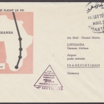 Lufthansa - Erstflug, Khartoum - Frankfurt