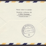 Lufthansa - Erstflug, Osaka- Frankfurt