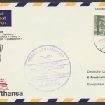 Lufthansa - Erstflug, Osaka- Frankfurt