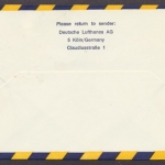 Lufthansa - Erstflug, Lima - Frankfurt