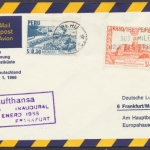 Lufthansa - Erstflug, Lima - Frankfurt
