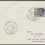 Deutschland (BRD), Michel Nr. 438, Brief