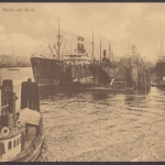 Hamburg, Hafen mit Dock