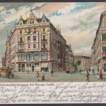 Berlin - Spandau, Schönwalderstrasse mit Kaiser-Cafe