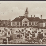 Swinemünde, Seebad, Strand am Kurhaus