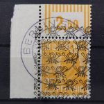 Bizone, MiNr. 45 II, Ecke links oben, gestempelt