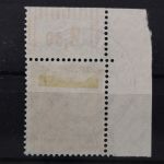 Bizone, MiNr. 45 II, Ecke links oben, gestempelt