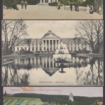 Wiesbaden, 4 alte Ansichtskarten, um 1900