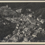 Bad Berneck i. Fichtelgeb., orig. - Fliegeraufnahme, Ortsansicht