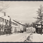 Bad Driburg, Strassenansicht im Winter