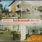 Bad Bramstedt, Kurhaus, Haus Süd, Theatereingang, Foyer, Aufenthaltsraum, Fernsehsaal