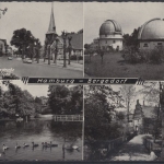 Hamburg - Bergedorf, Peter Paul Kirche, Sternwarte, Schloßteich, Schloß