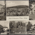 Bad Liebenstein, Kurhaus, Ortsansicht, Kirche, Kurhaus Else, Elisabethpark, Klubhaus