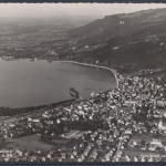 Bregenz, Ortsansicht, Flugaufnahme