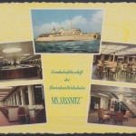 Eisenbahnfährschiff der Deutschen Reichsbahn MS "Sassnitz"