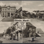 Dömitz, Klubhaus der Jugend, An der Bleiche, Goethestraße, Festungshof