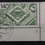 Deutschland (BRD), MiNr. 921, Ecke rechts unten, FN 2, gestempelt