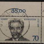 Deutschland (BRD), MiNr. 830, Ecke rechts oben, gestempelt
