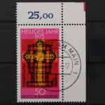 Deutschland (BRD), MiNr. 834, Ecke rechts oben, gestempelt
