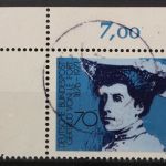 Deutschland (BRD), MiNr. 829, Ecke links oben, gestempelt