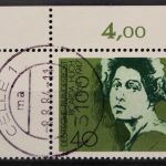 Deutschland (BRD), MiNr. 827, Ecke links oben, gestempelt