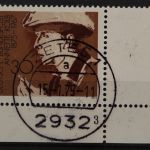 Deutschland (BRD), MiNr. 826, Ecke rechts unten, FN 3, EST