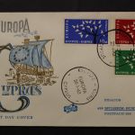 Zypern, MiNr. 215-217, FDC
