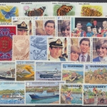 Guernsey, MiNr. 218-240, Jahrgang 1981, postfrisch