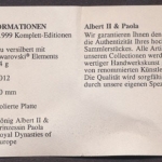 King Albert II und Princess Paola, Belgien