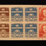 Dänemark, Michel Nr. 572, 774 und 777, MH 30, postfrisch / MNH