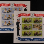 Malediven, MiNr. 680-685 KB, postfrisch
