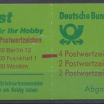 Berlin, MiNr. MH 14 mit Zählbalken, postfrisch