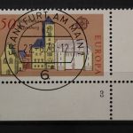 Deutschland (BRD), MiNr. 970, Ecke rechts unten, FN 3, EST