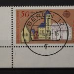 Deutschland (BRD), MiNr. 970, Ecke links unten, EST