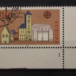 Deutschland (BRD), MiNr. 970, Ecke rechts unten, FN 1, gestempelt