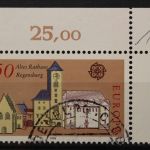 Deutschland (BRD), MiNr. 970, Ecke rechts oben, gestempelt