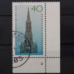 Deutschland (BRD), MiNr. 937, Ecke rechts unten, FN 4, gestempelt