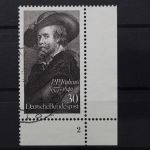 Deutschland (BRD), MiNr. 936, Ecke rechts unten, FN 2, gestempelt