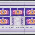 St. Lucia, Michel Nr. 407-410 KB, postfrisch / MNH