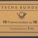 Deutschland (BRD), MiNr. MH 7 a I, postfrisch