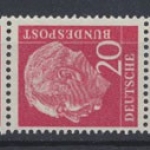 Deutschland (BRD), Michel Nr. 185 y R 5er Streifen, postfrisch/MNH