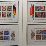 DDR 1953-1959, postfrische Sammlung mit allen Spitzenwerten